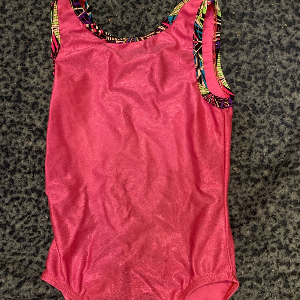 Pink leotard